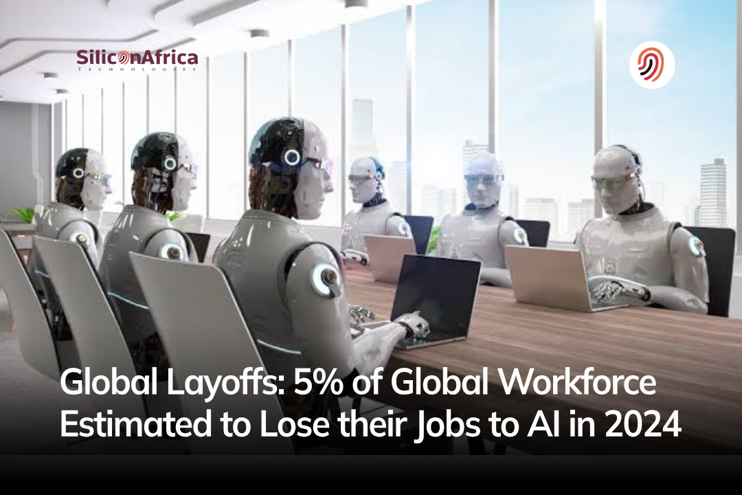 Global Layoffs: 5% of Global Workforce Estimated to Lose their Jobs to AI in 2024