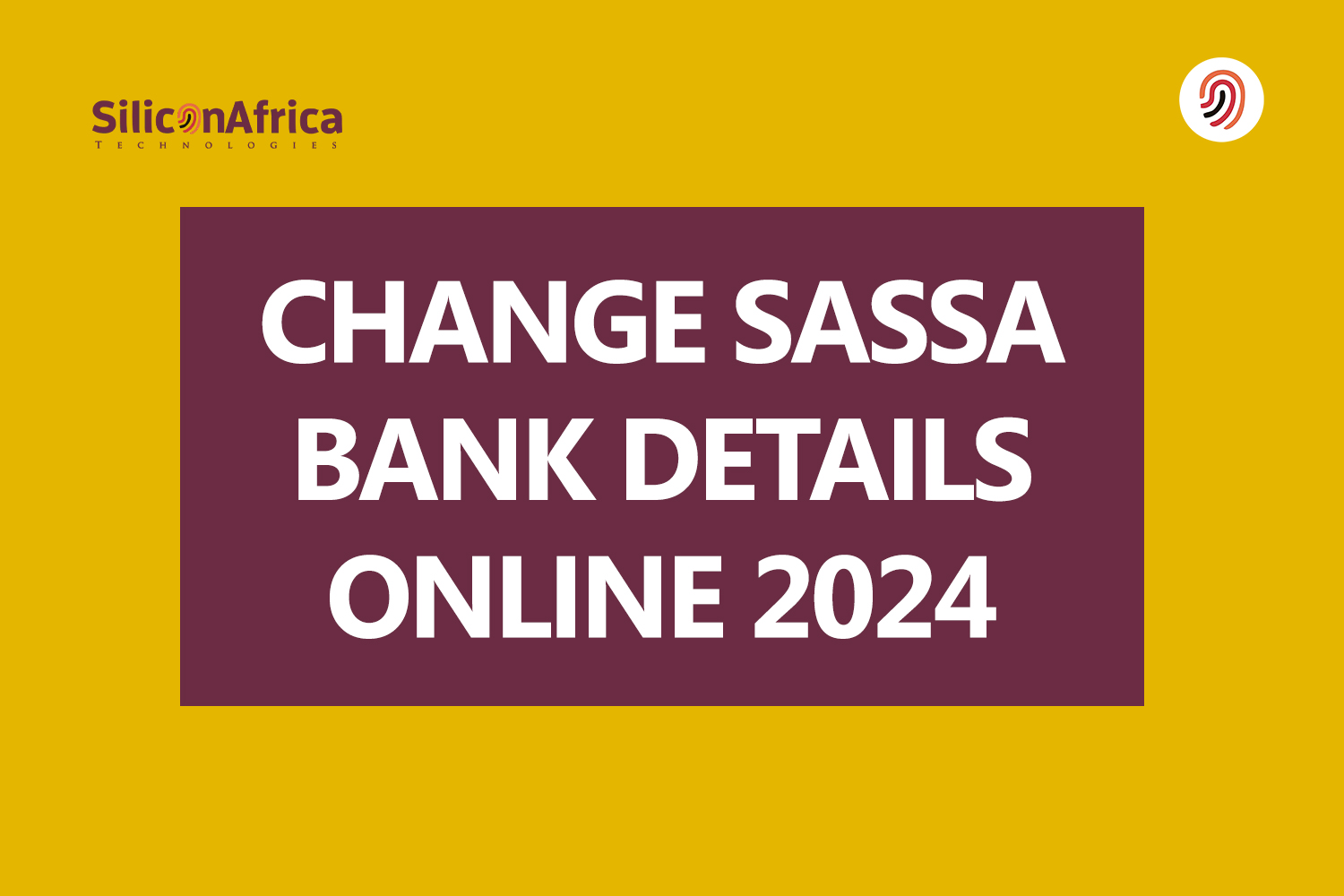 SASSA banking details
