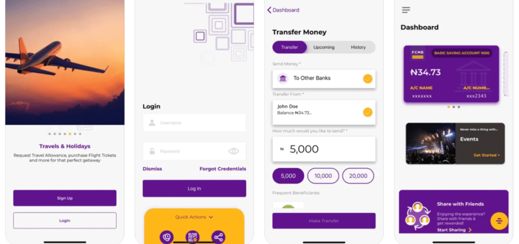 FCMB: Nigerian mobile banking app
