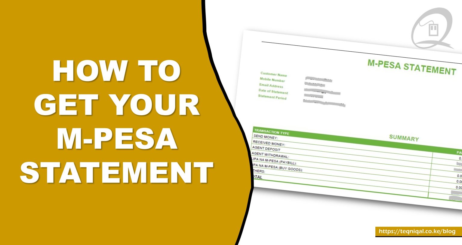 How to Get M-PESA Statement Online 2025 - Silicon Africa