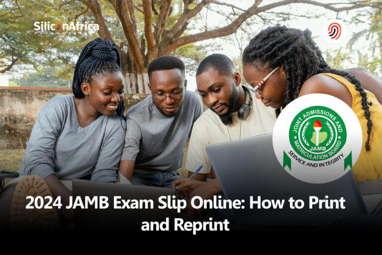 JAMB Exam Slip