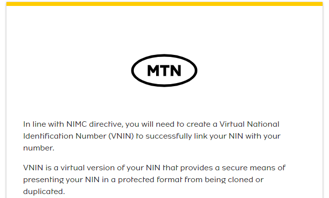 NIMC Directive and VNIN (Virtual NIN) Requirement