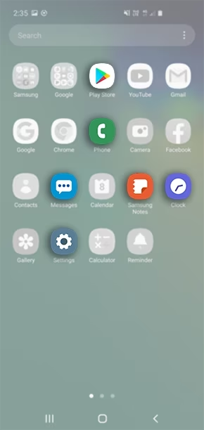 Distracting apps greyed out in Focus Mode