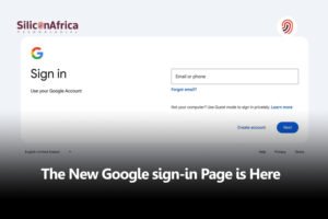 New Google sign-in Page