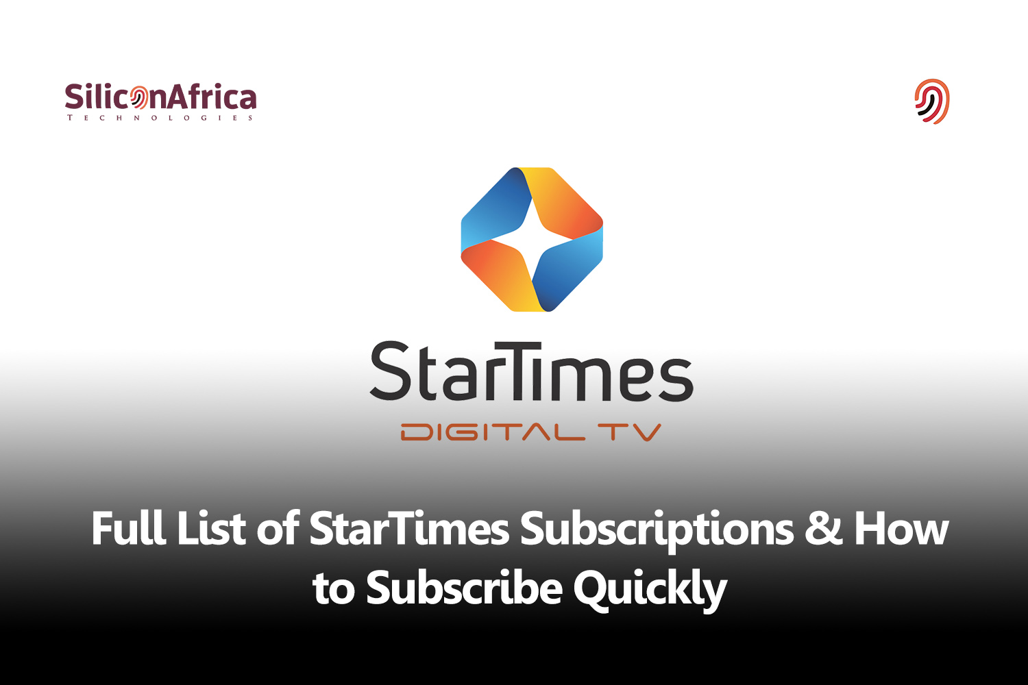 Startimes Subscriptions