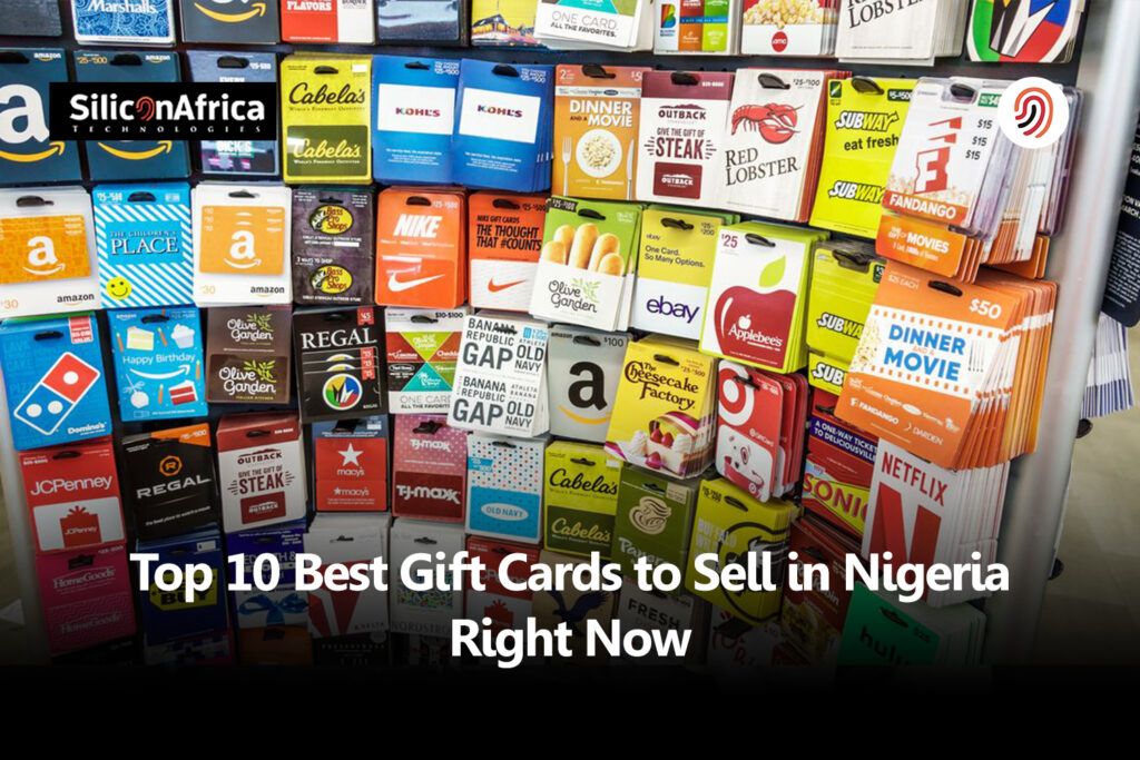 Top 10 Best Gift Cards to Sell in Nigeria Now