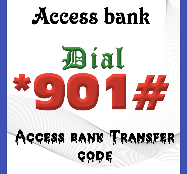 Access bank transfer codes for money transfer, Access bank transfer codes for bill payments