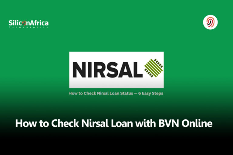How to Check Nirsal Loan with BVN Online