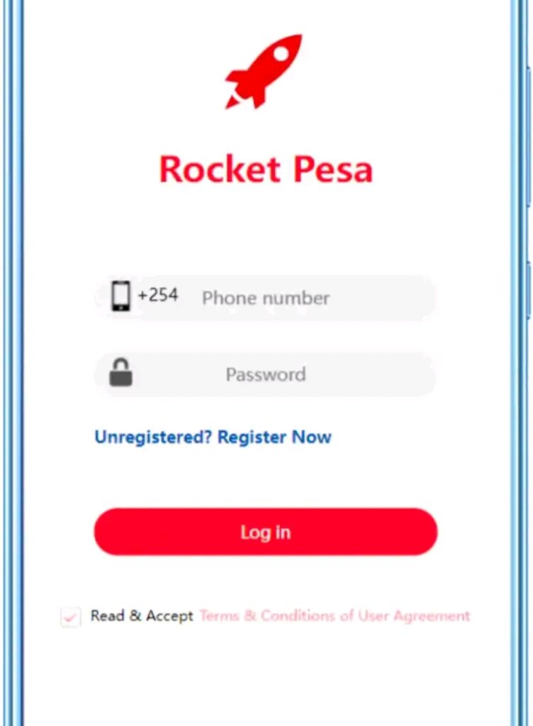 Rocket pesa loan app