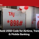 TAJ Bank USSD Code