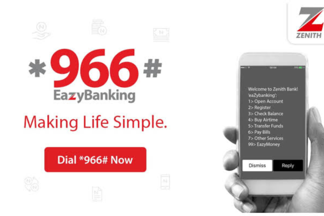 Zenith Bank USSD Code for Airtime, Transfer, & Mobile Banking - Silicon ...