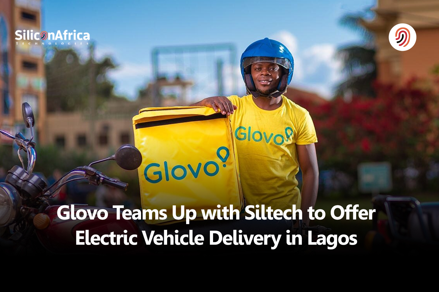 Glovo Siltech Lagos EV Delivery