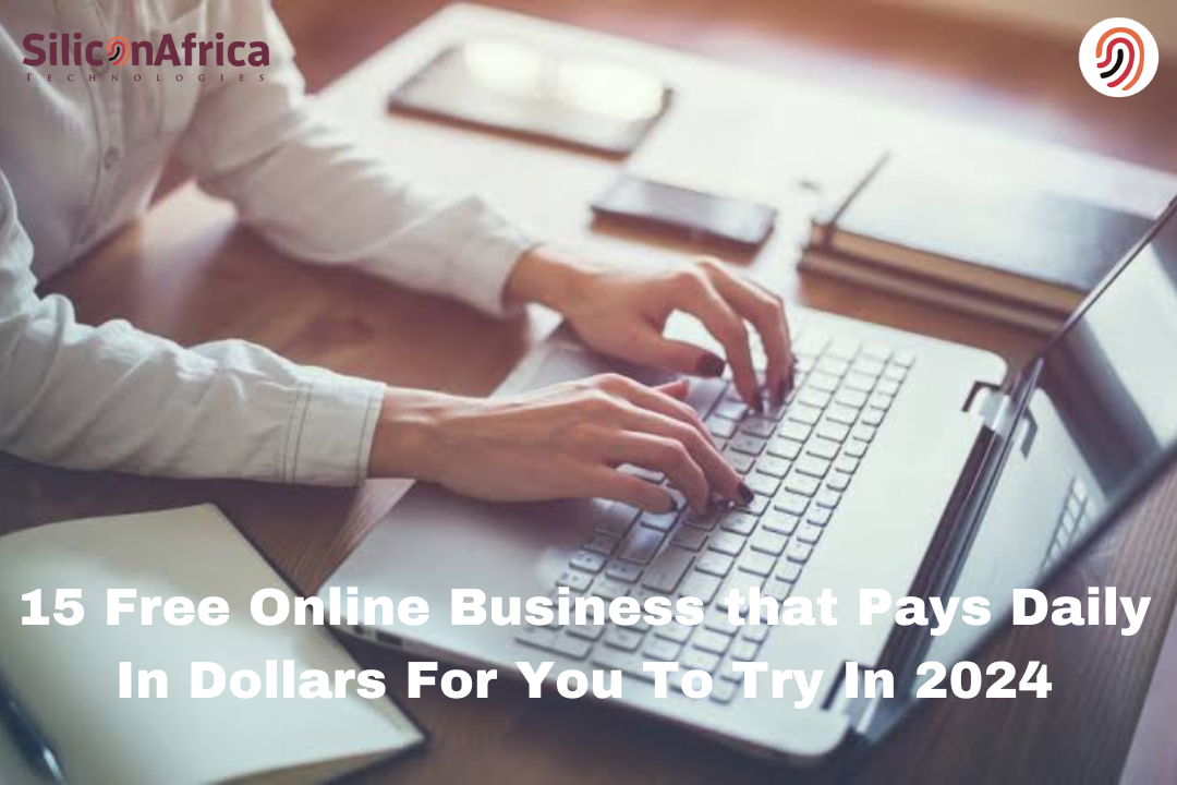 15 Free Online Business that Pays Daily In Dollars For You To Try In 2024