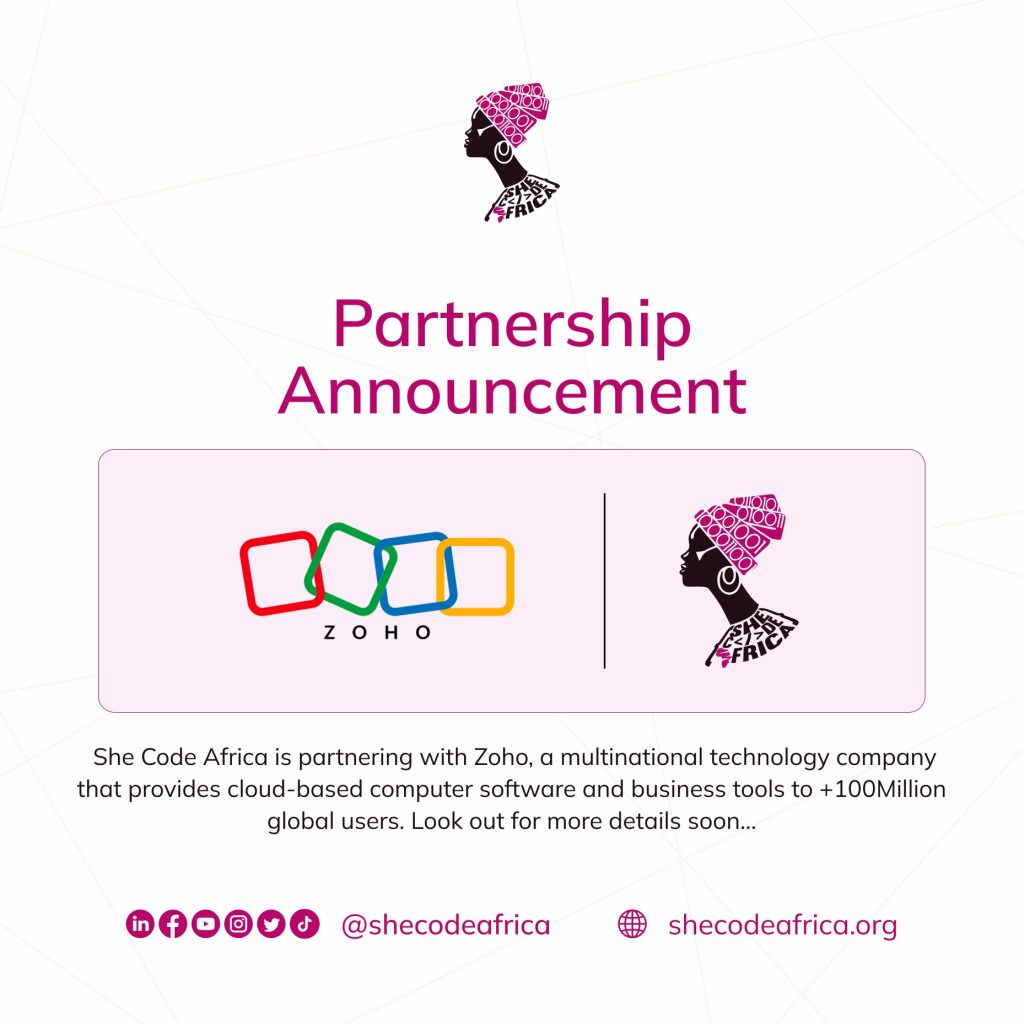 Zoho Collaborates With She Code Africa to Empower Women Through Specialized Training