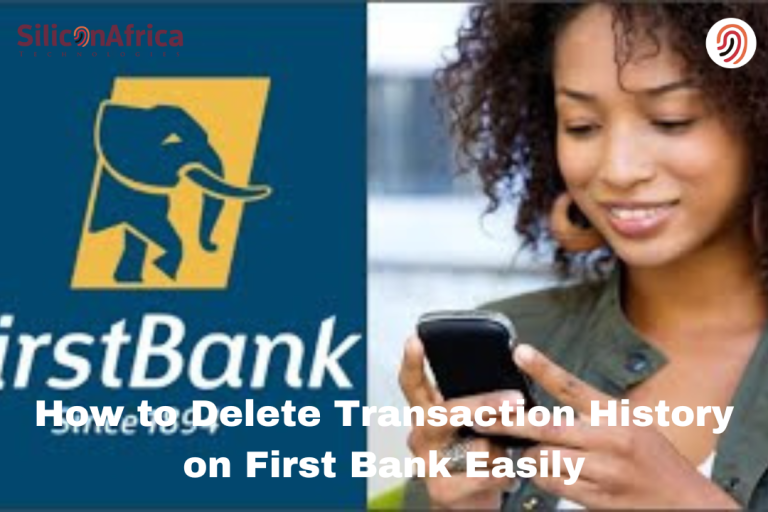 How to Delete Transaction History on First Bank Easily