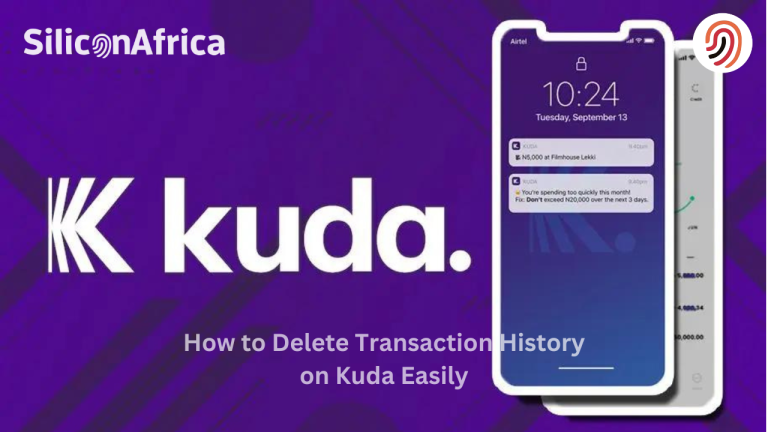 how to delete transaction history on kuda