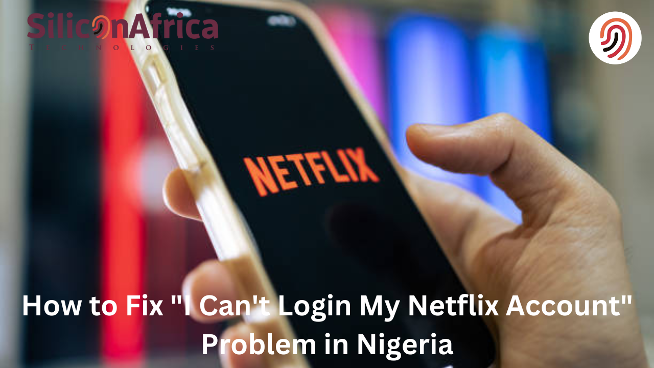 I cant login to my netflix account