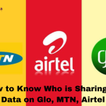 how to know who is sharing my data