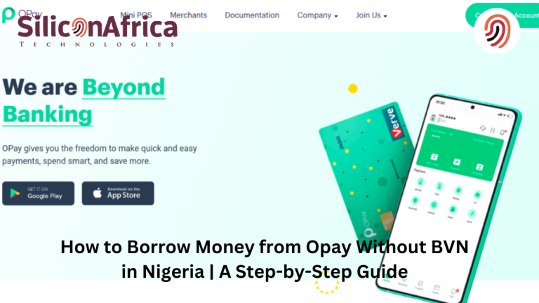 how to borrow money from opay without bvn