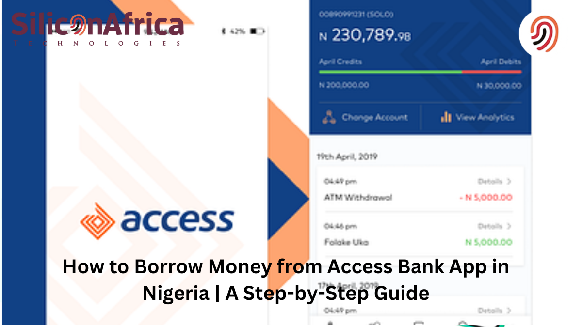 how to borrow money from access bank