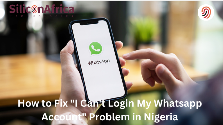 i can't login to my whatsapp account