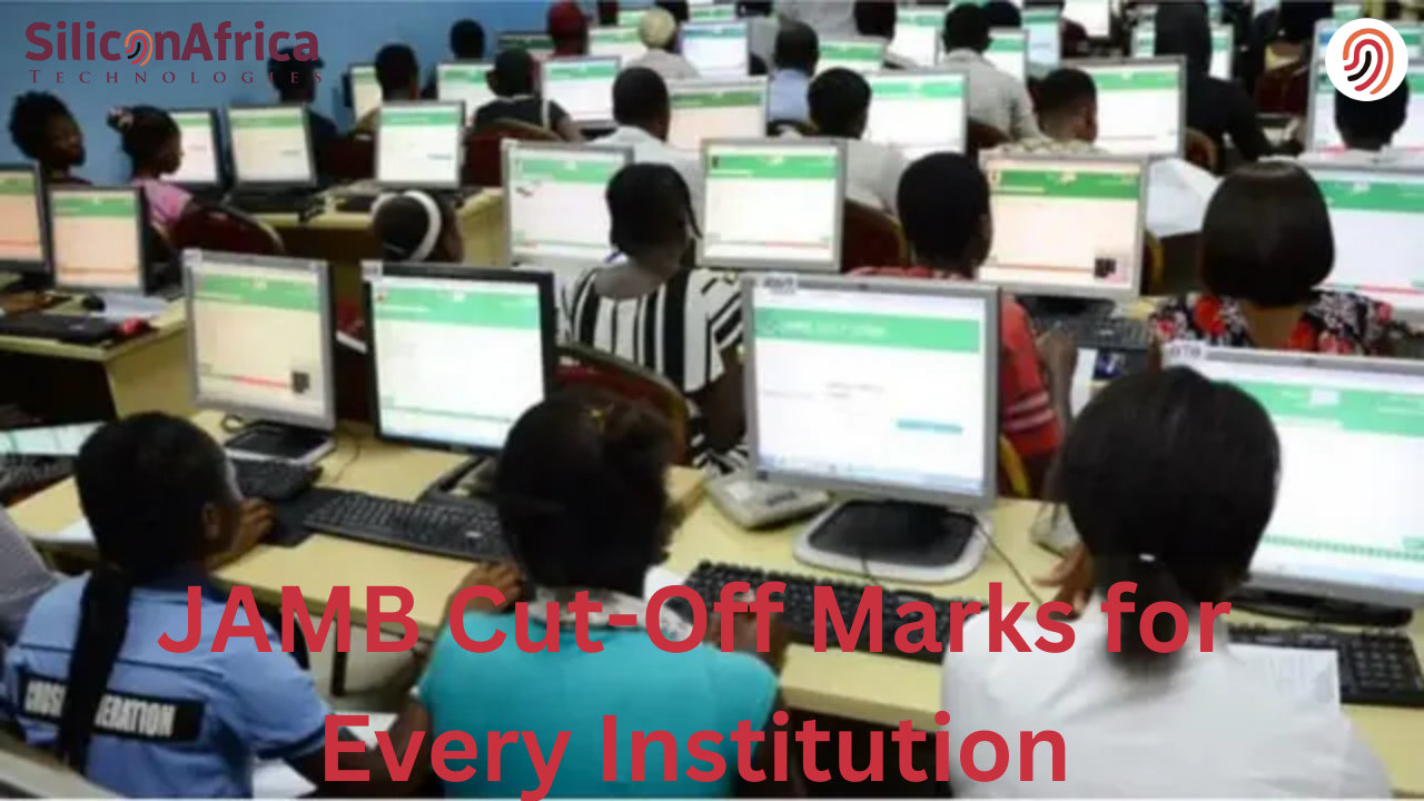 JAMB cut-off off-mark for 2024