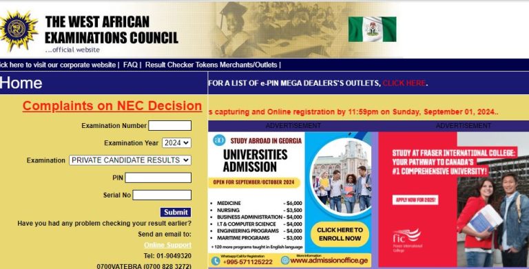 WAEC Releases 2024 Results