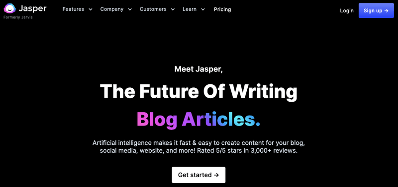 Jasper AI Story Generator