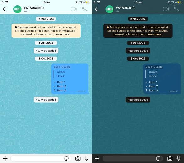 WhatsApp is Introducing Chat Themes