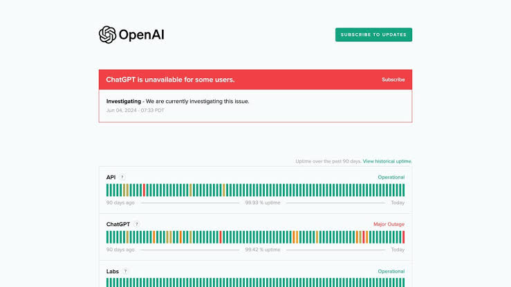 ChatGPT Experiences Global Service Disruption: Company Issues Statement