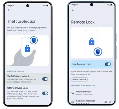 New Theft Detection Lock