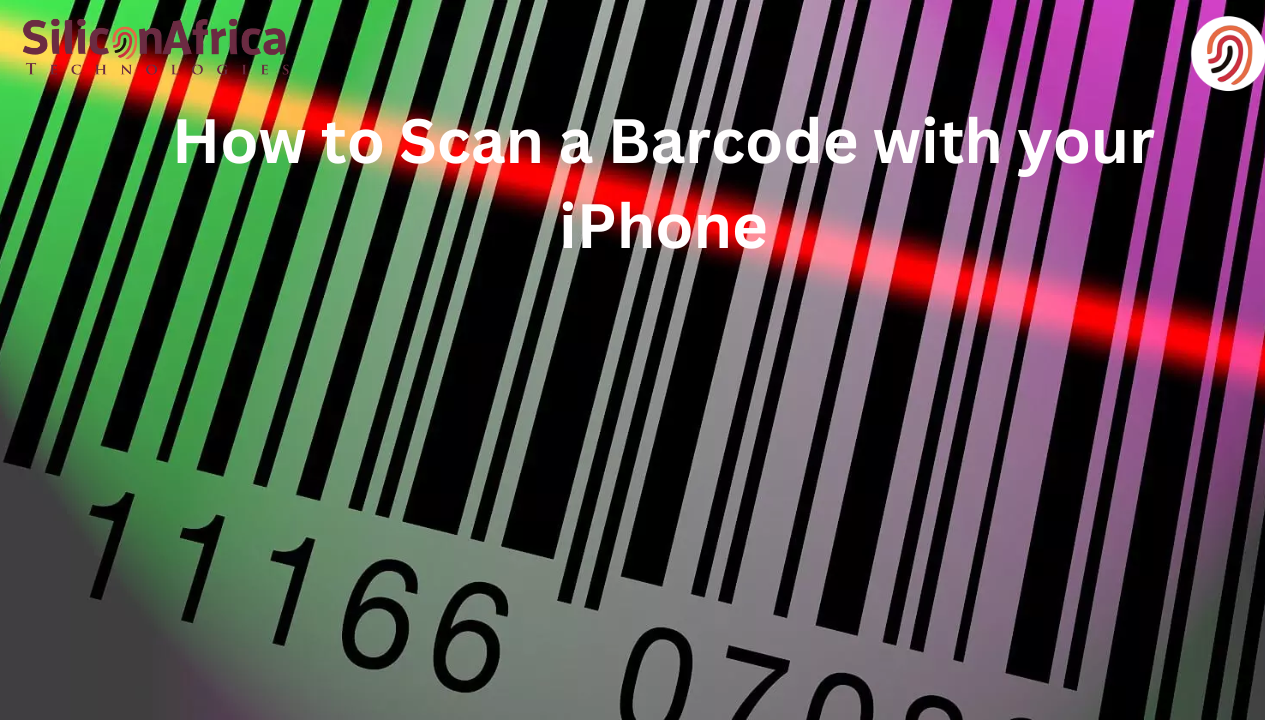 how do I scan a barcode with my iPhone