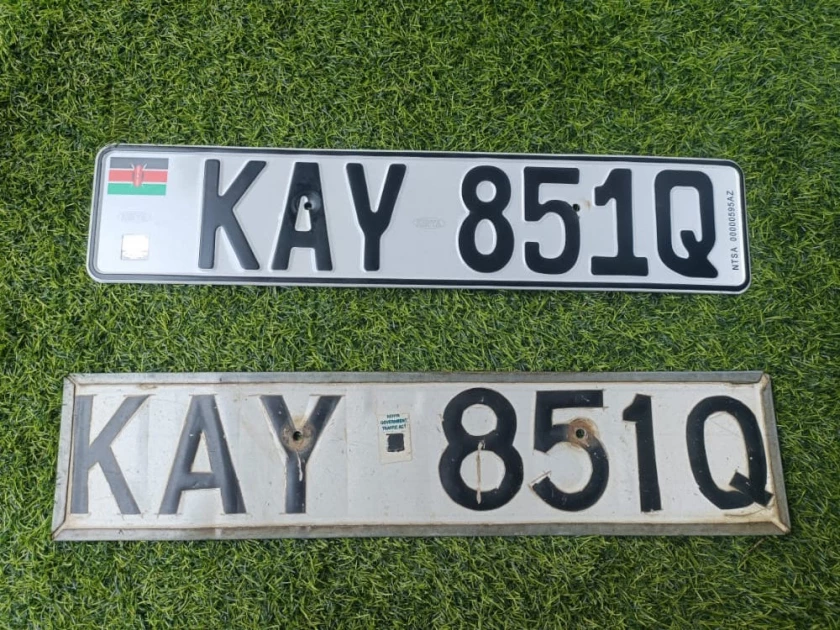 how to apply for new number plate in Kenya