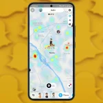 how to use Snapchat map