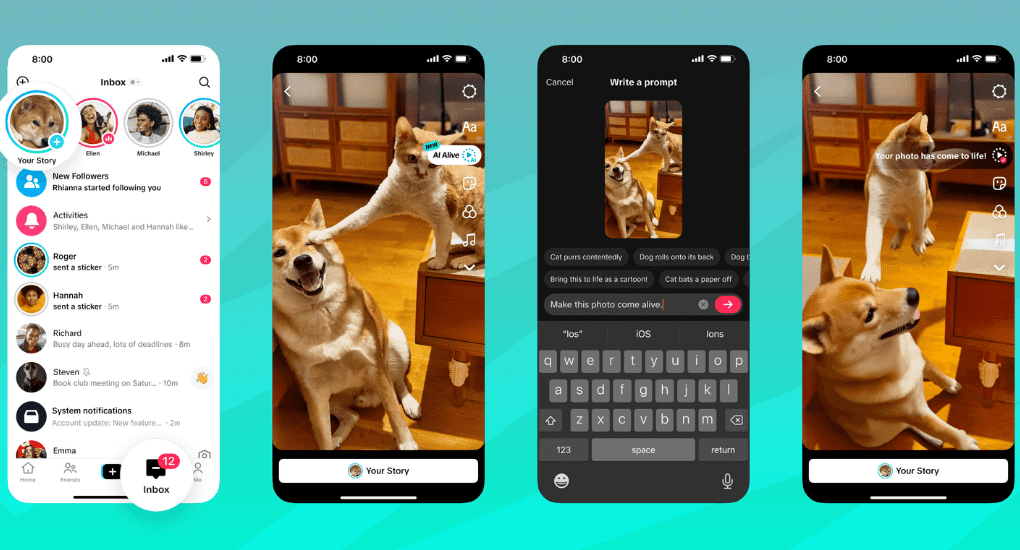 TikTok launches AI Alive image-to-video feature for creators