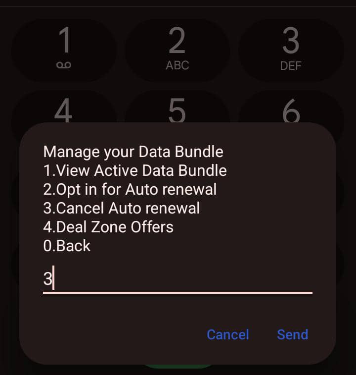 how to stop auto renewal on MTN