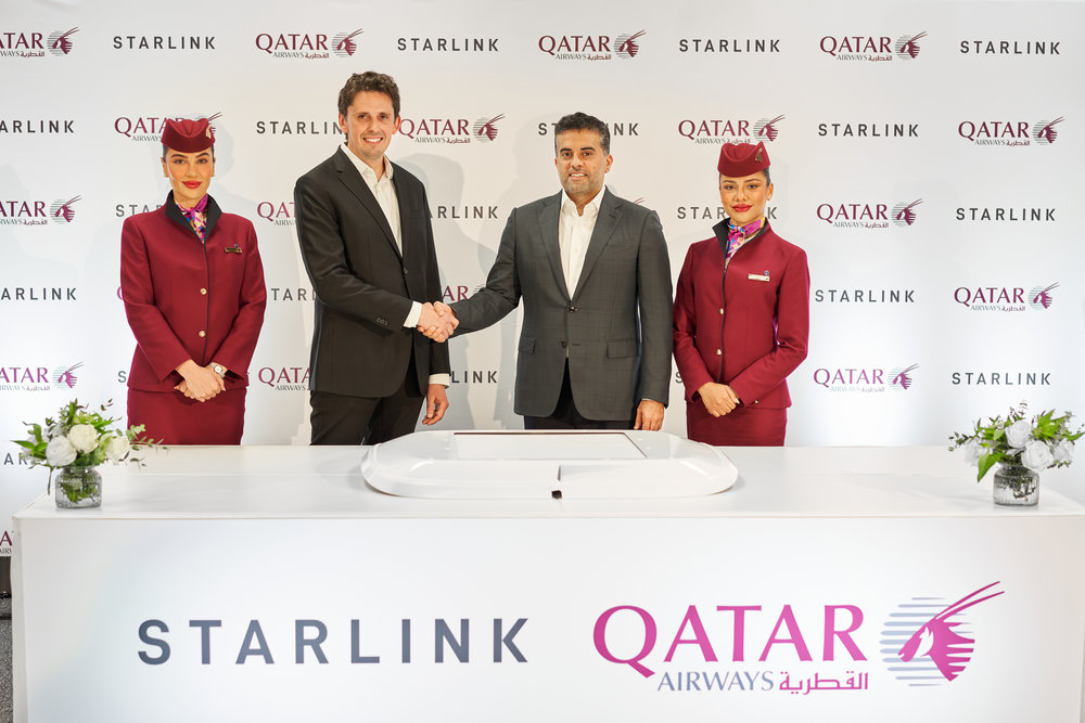 Qatar Airways to roll out Starlink Wi-Fi across aircraft fleet in June