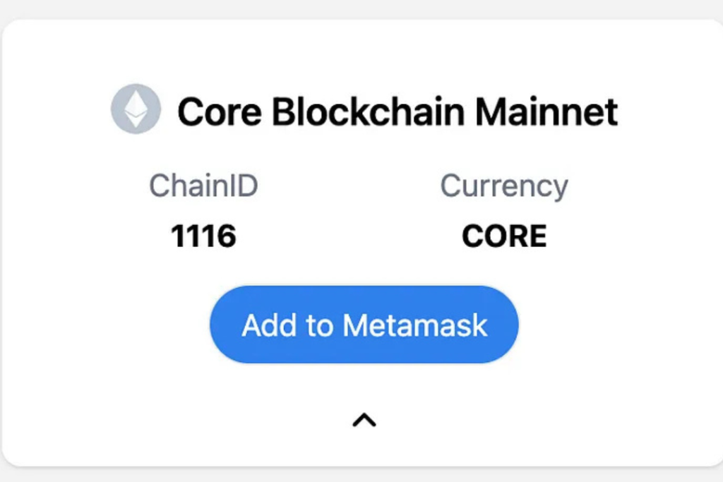 How to Import Core to Metamask 