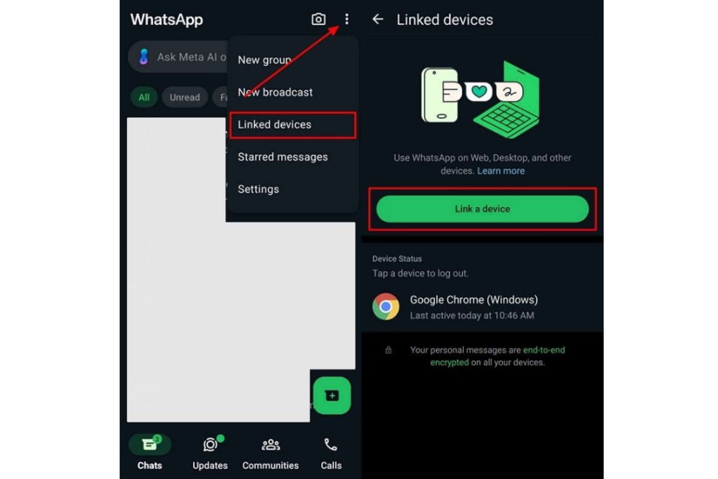How to Link Whatsapp to Another Phone 