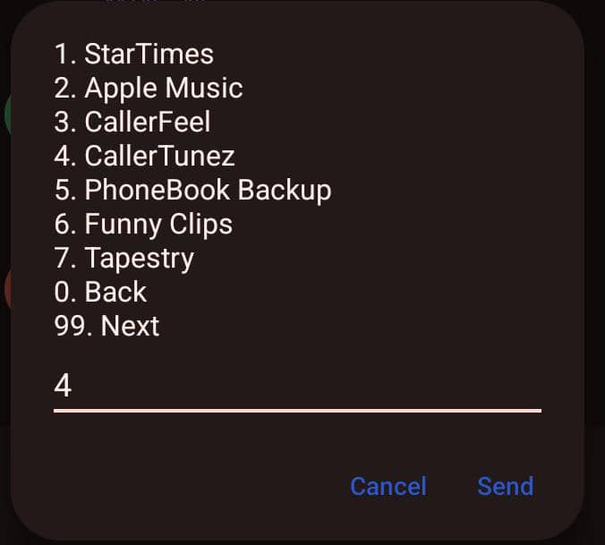 How to Cancel Caller Tune on MTN