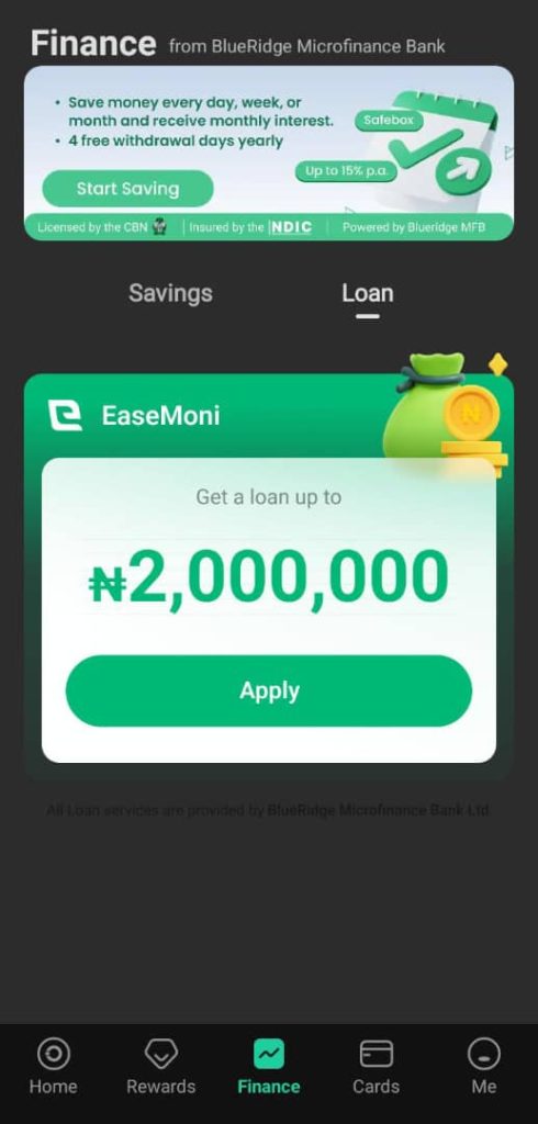 how to borrow money from opay