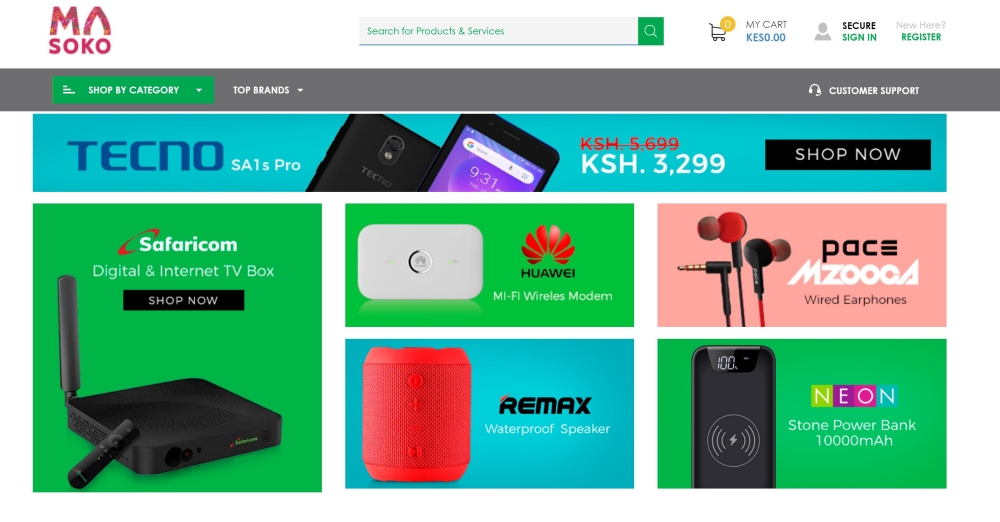 Online Shopping Sites in Kenya