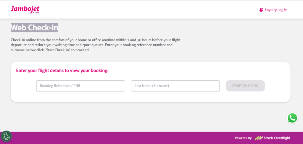 Jambojet Online Check In 