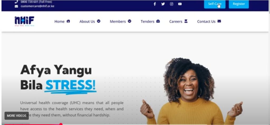 How To Change Facility in NHIF Online 