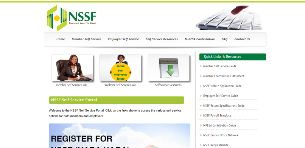 How to Register NSSF Online in Kenya