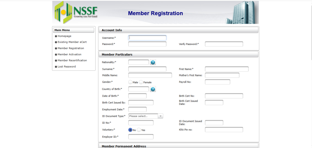 How to Register NSSF Online in Kenya