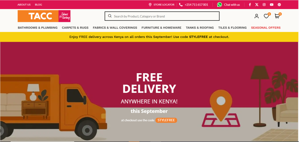 Best Online Furniture Stores in Kenya 