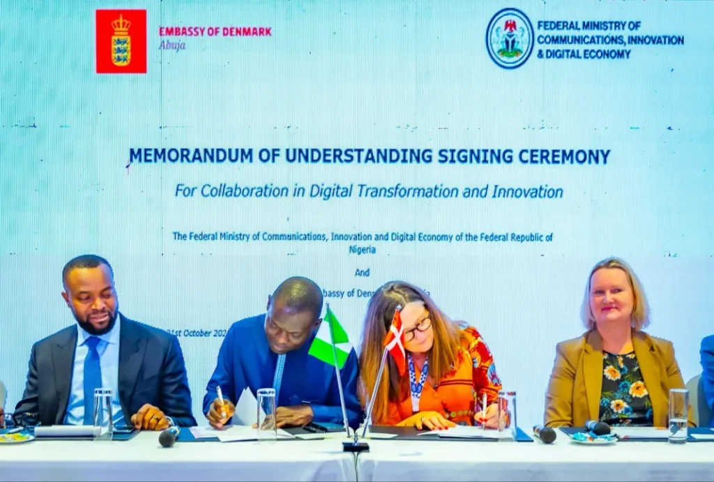 Nigeria and Denmark Sign MoU to Foster Innovation