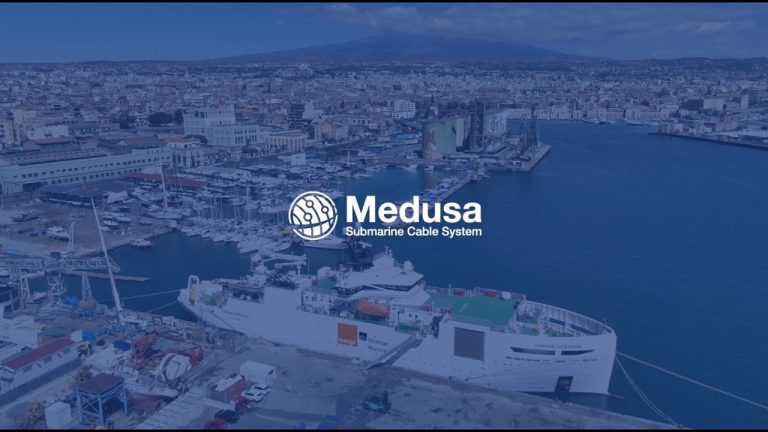 Medusa Cable Reaches Marseille