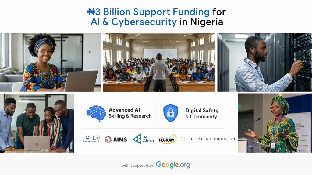 Google pledges N3 billion to support the Nigeria’s national AI strategy